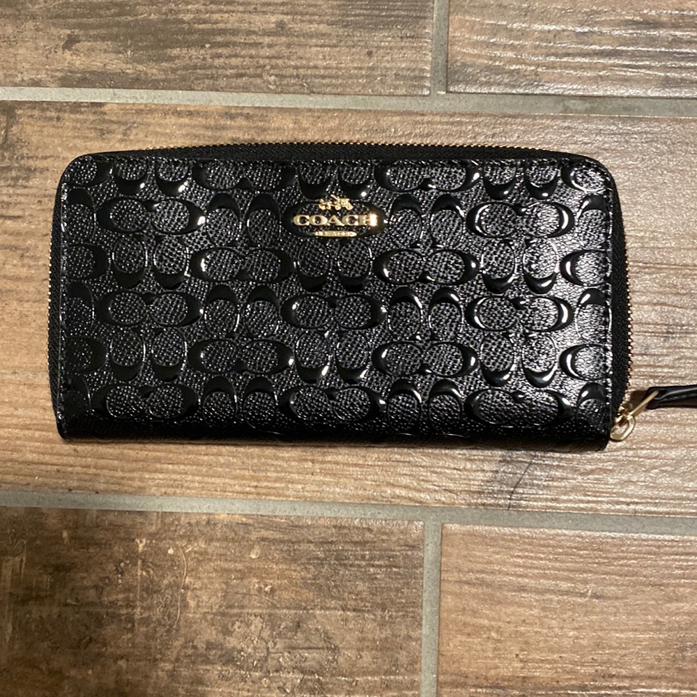 Coach Zip Around Wallet